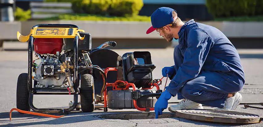 Outside Drain Unblocker in Lewisville