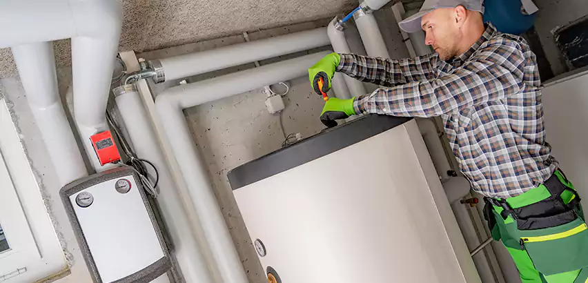 Gas Water Heater Gas Valve Replacement in Lewisville