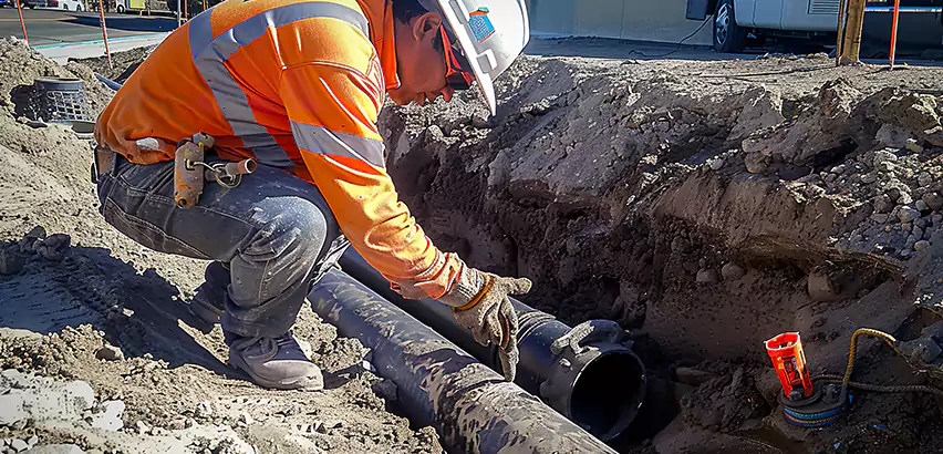 Professional Underground Pipe Repair Services in Lewisville, TX.