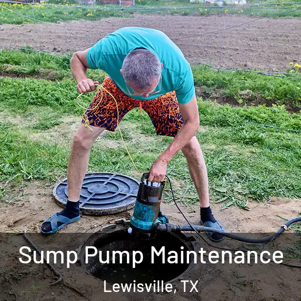  Sump Pump Maintenance Lewisville, TX